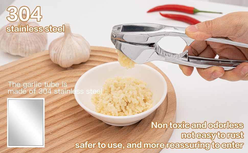 Garlic press