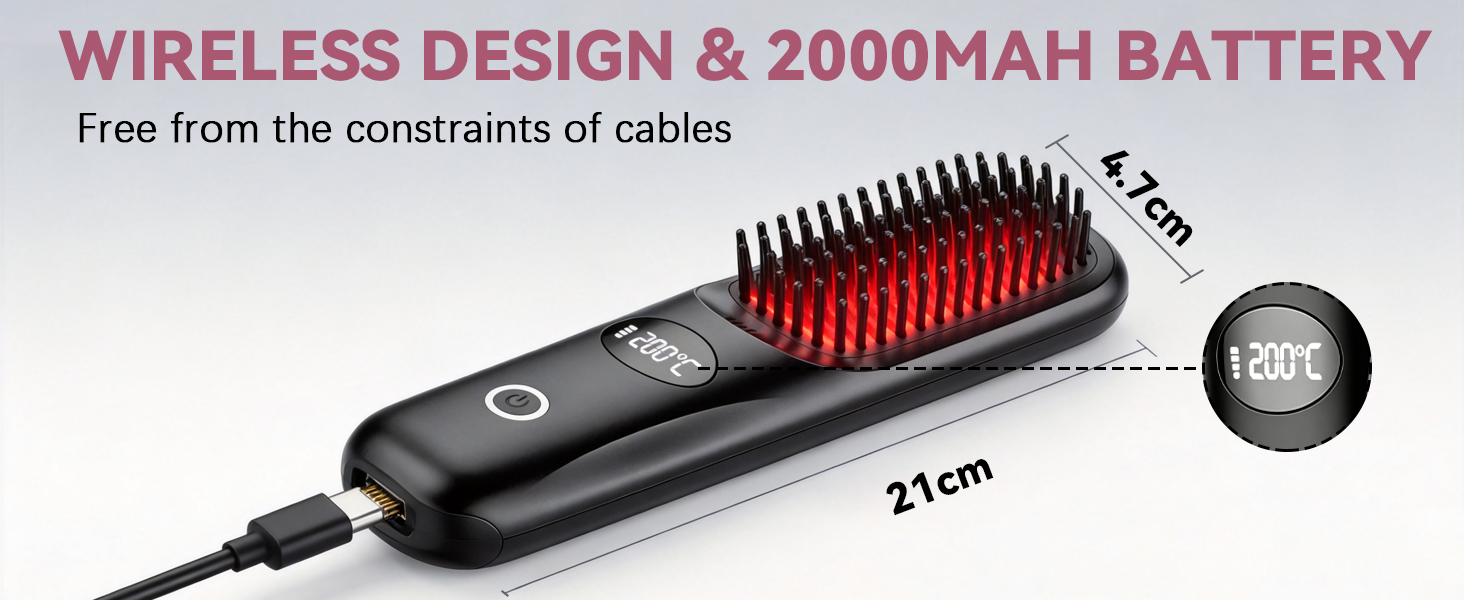 WIRELESS DESIGN &amp;amp; 200OMAH BATTERY Free from the constraints of cables