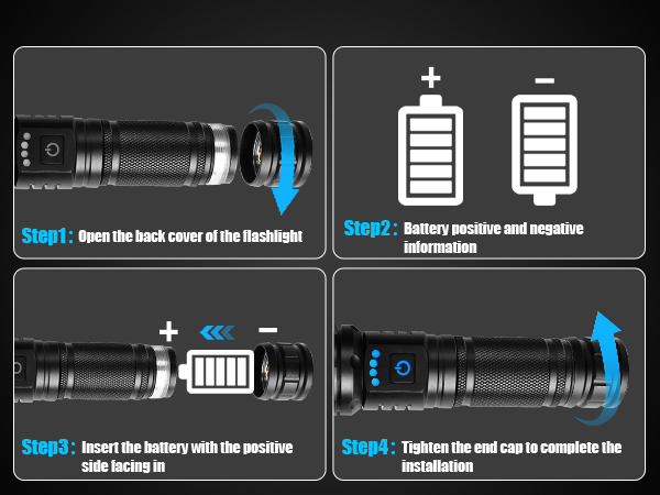 LED Handheld Flashlights