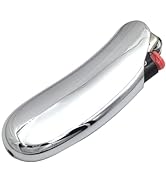 Lucklybestseller Heavy Curved Lighter Case Cover Holder Sleeve Pouches Metal Ergonomic Design for...