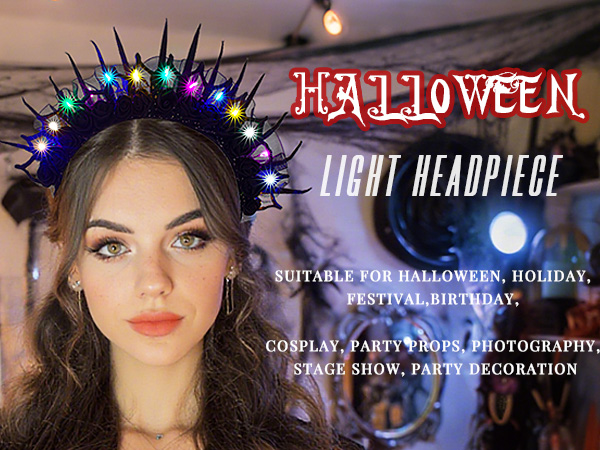 glowing headpiece
