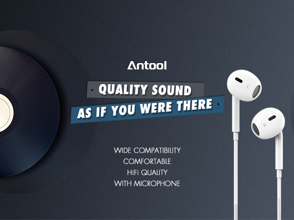 Antool Wired Earbuds