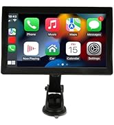 9 Inch IPS Screen Car Stereo with Carplay, Dash Cam, Reversing Image, Mirror Link for Android Aut...