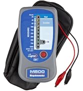 Supco M500 Electronic Megohmmeter, Insulation Tester, 0 to 1000 Megohms, for HVAC, Refrigerator C...