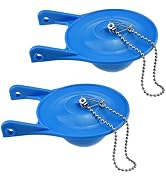 ZDRU 3-Inch Toilet Flapper Replacement Compatible with Gerber 99-788, 2 Pcs Long Lasting Water Co...