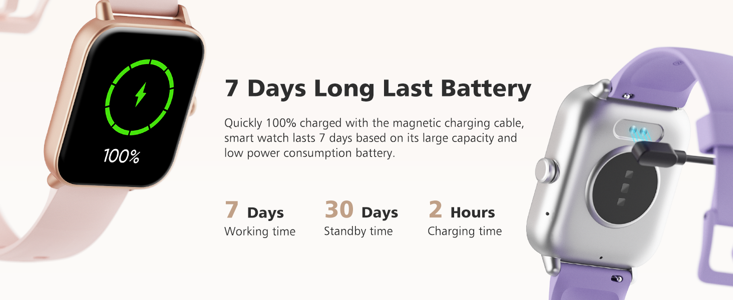 long batter lift smart watch