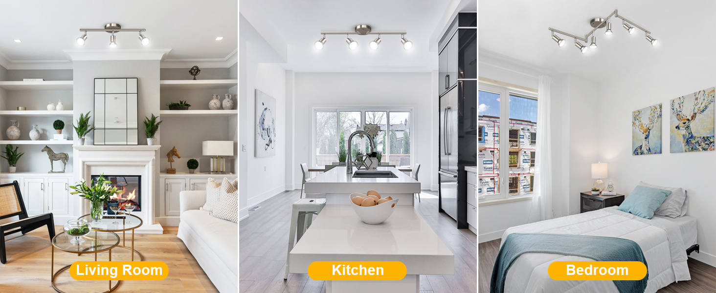Widely application of the track lighting