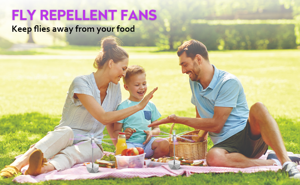 fly fans for tables