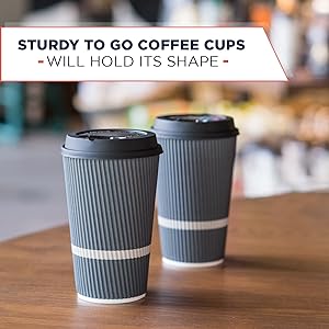 coffee cups with lids 16 oz 16oz