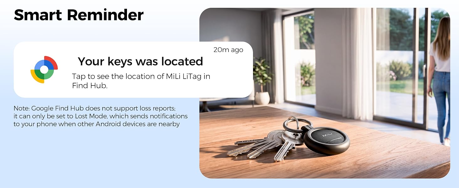 MiLi Air Tracker Tags for iOS and Android