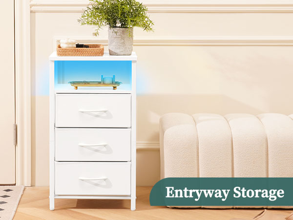 nightstand with drawers