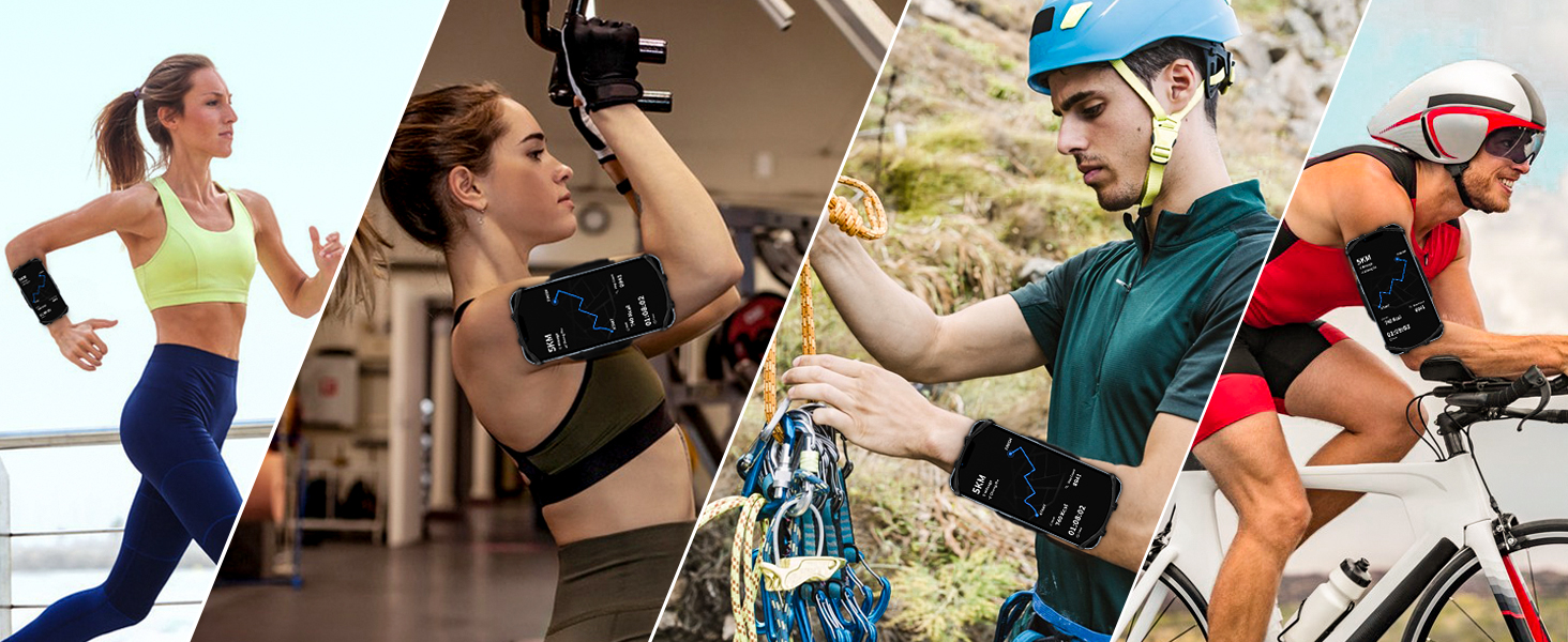 two people are using a rock climbing device to climb a rock wall