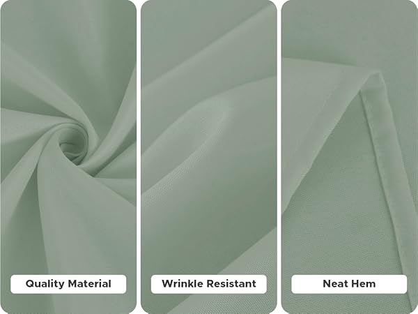 sage green tablecloth