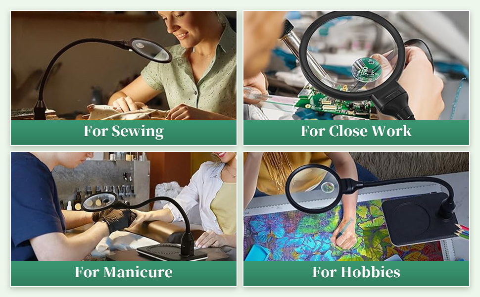 Versatile Magnifying Glass: The Ideal Tool for Enhancing Vision and Hobbies