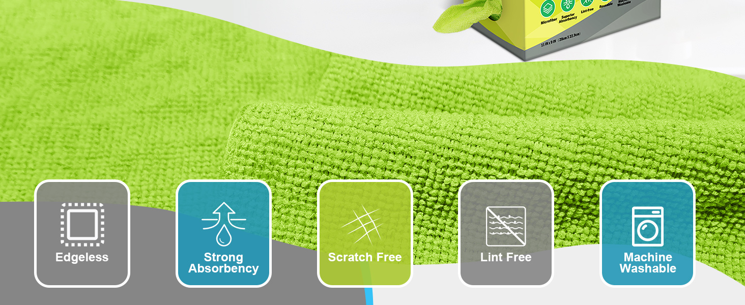 microfiber cleaning cloths