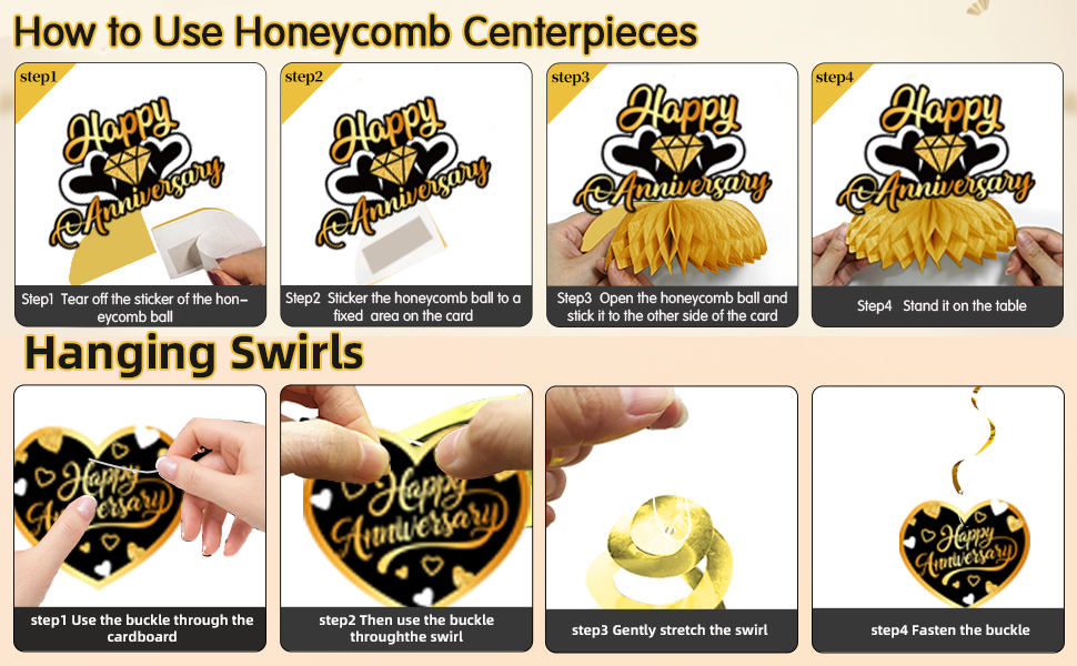 50th Wedding Anniversary Decorations