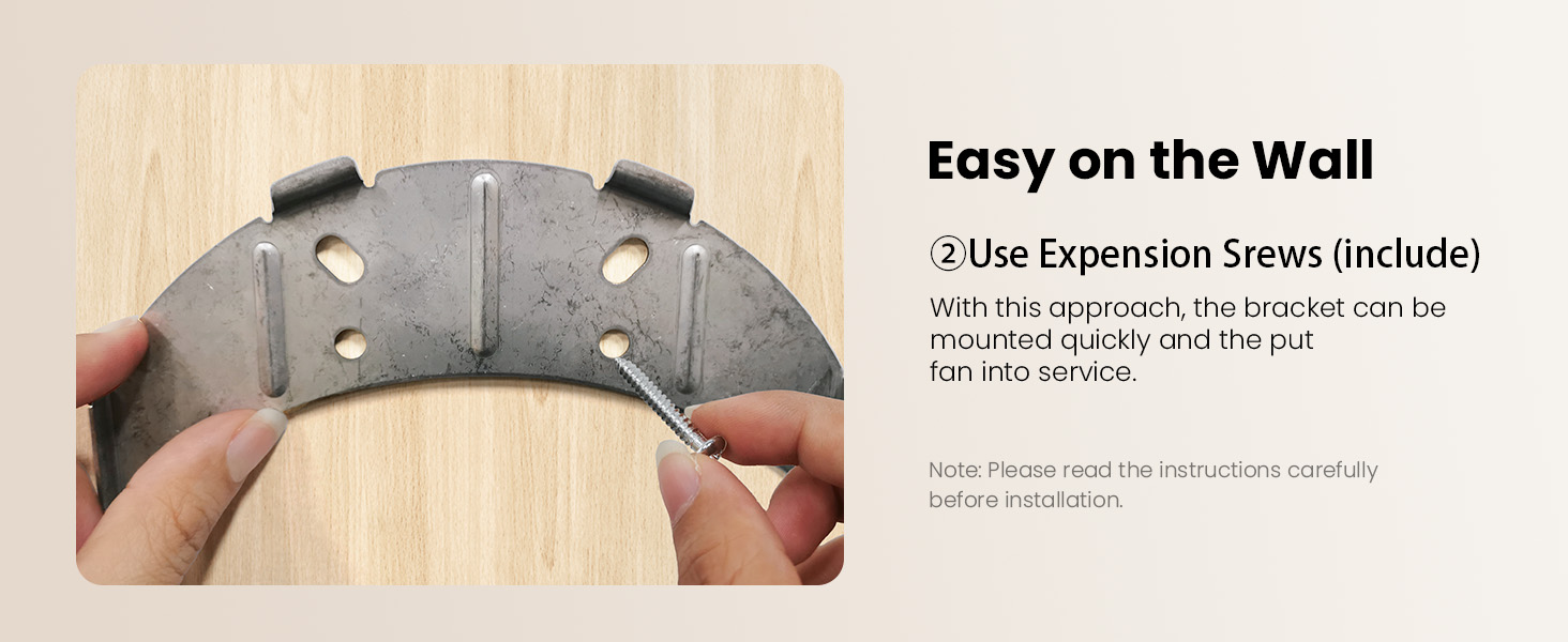 8 Inch Wall-mount Fan