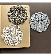 LZBRDY 3D Flowers Lace Background Metal Cutting Dies Stencils for DIY Scrapbooking Decorative Emb...