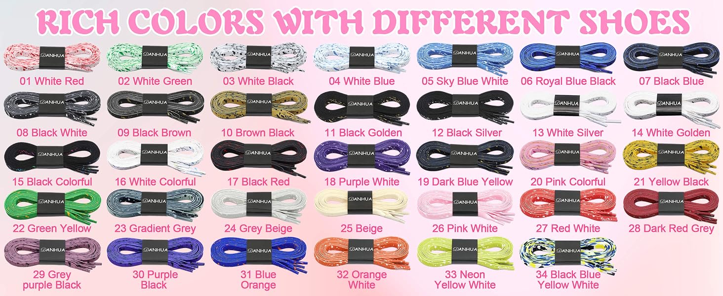 Art Printed Pattern Laces