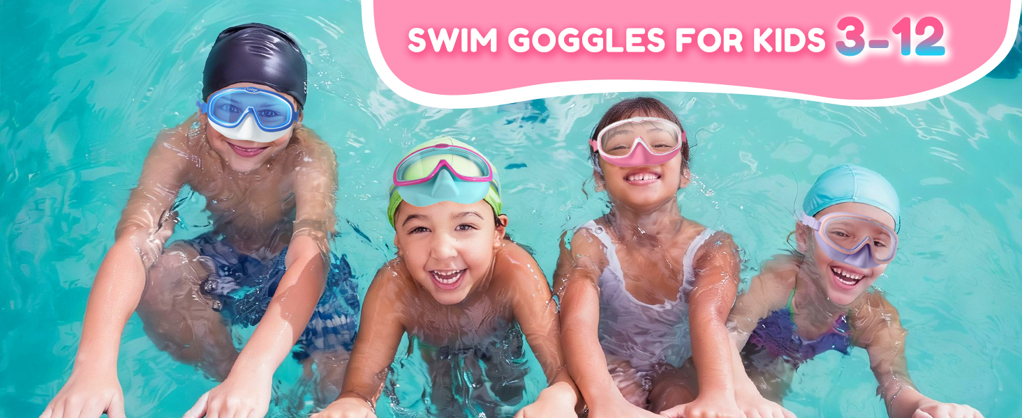 kids goggles with nose cover