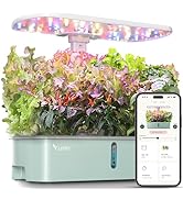 LetPot LPH-Air Hydroponics Growing System Kits, APP &amp; WiFi Controlled Smart Indoor Garden with Ad...
