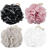 Chuya 4 Pack Bath Loofahs Sponge 70g,Shower Sponges Loofah Body Scrubber Balls for Body Cleaning ...
