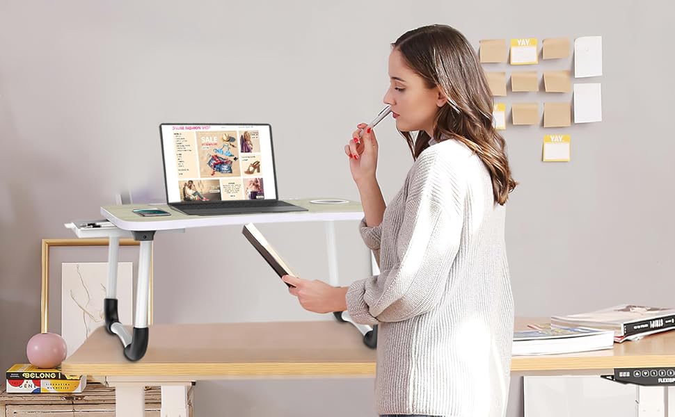 laptop standing table