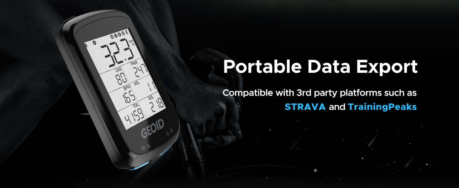 compatiable with strava and trainingpeaks