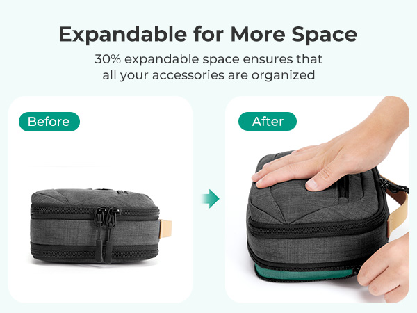 tech organizer travel case