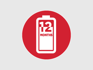 12 Month Battery Life Uses 4x AA alkaline batteries batteries not included