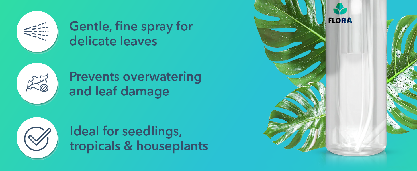 flora premium plant mister spray bottle
