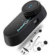 Motorcycle Helmet Bluetooth Headset,TCOM VB with Music Sharing 2-Riders 800M universal Intercom C...