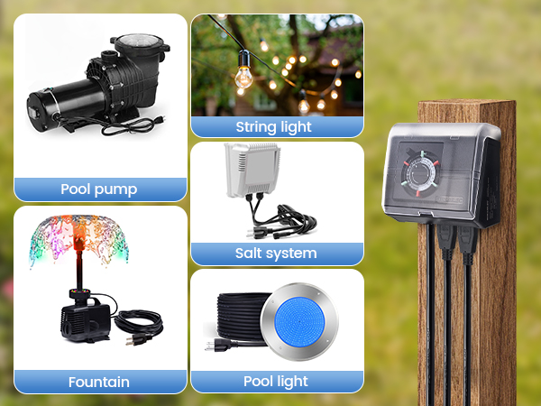 plug in pool timer