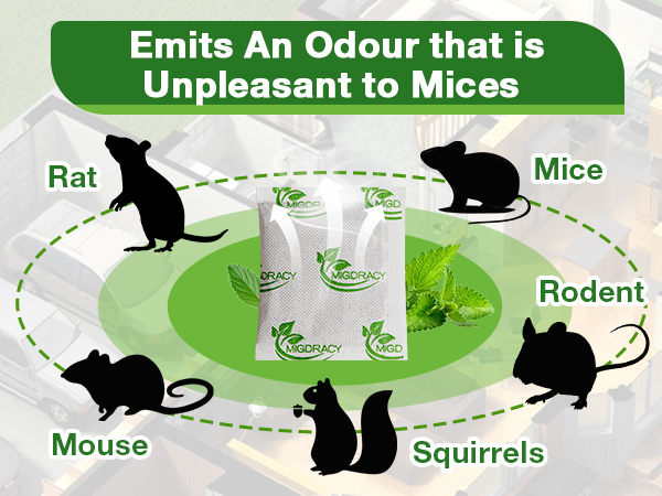 mouse repellent pouches