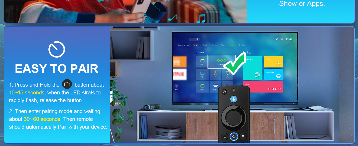 Replacement Voice Remote