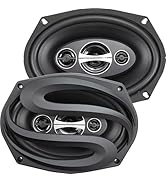 Seventour 6x9 4-Way Car Audio Door Speakers (Pair),350 Watts max Power,Full Range,Tweeters,Coaxia...