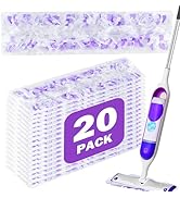 20 Pack Disposable Power Mop Pad Refills for Swiffer Power Mop, Compatible with Swiffer Power Mop...
