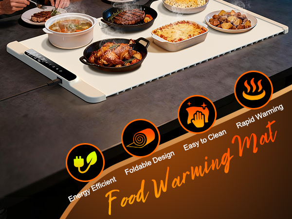 warming mat for food