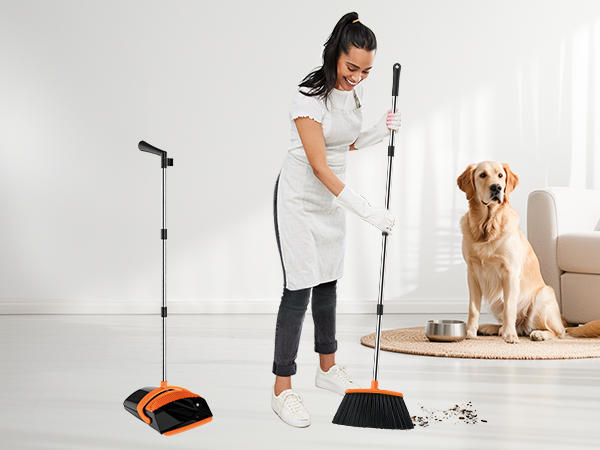 Broom and Dustpan Set