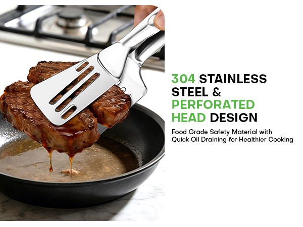2-in-1 Detachable Design Kitchen Tongs