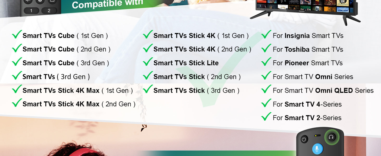 replacement remote control