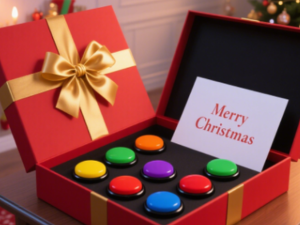 recordable buttons for gift