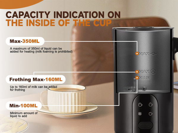 milk frother and steamer milk steamer electric milk frother