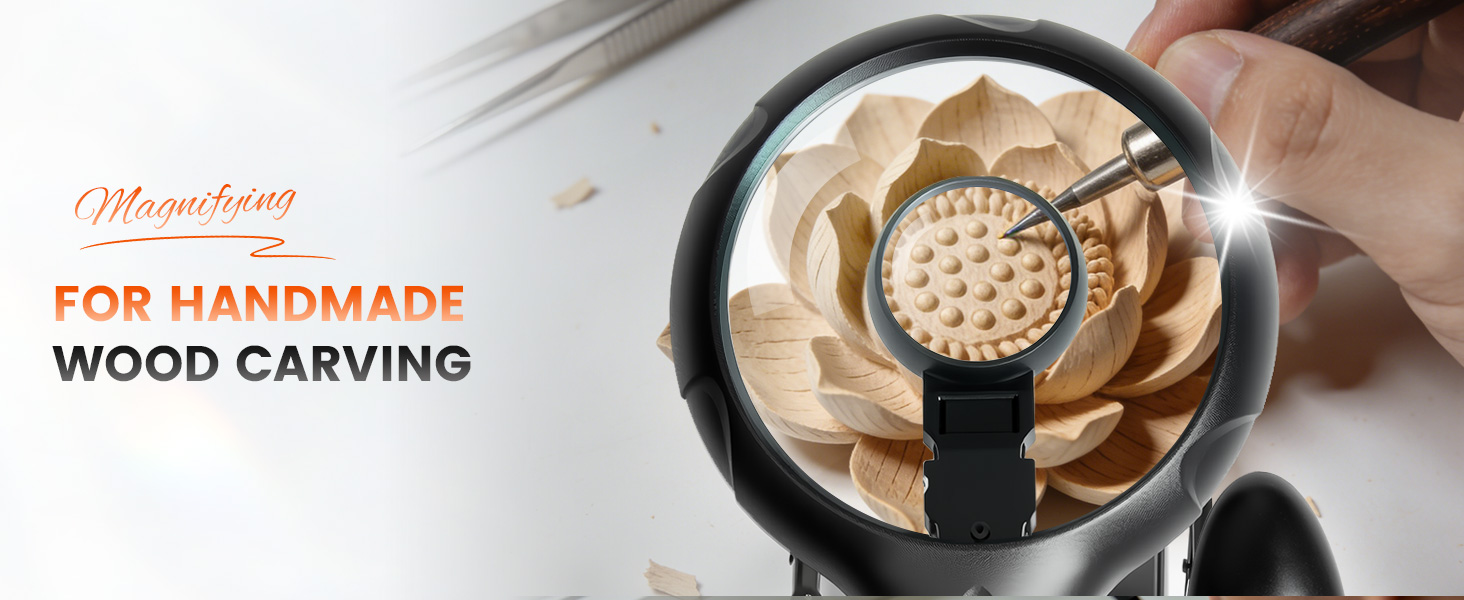 LED Lighted Magnifying Glass