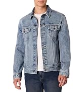 Essentials Men's Regular-Fit Low Stretch Denim Jacket