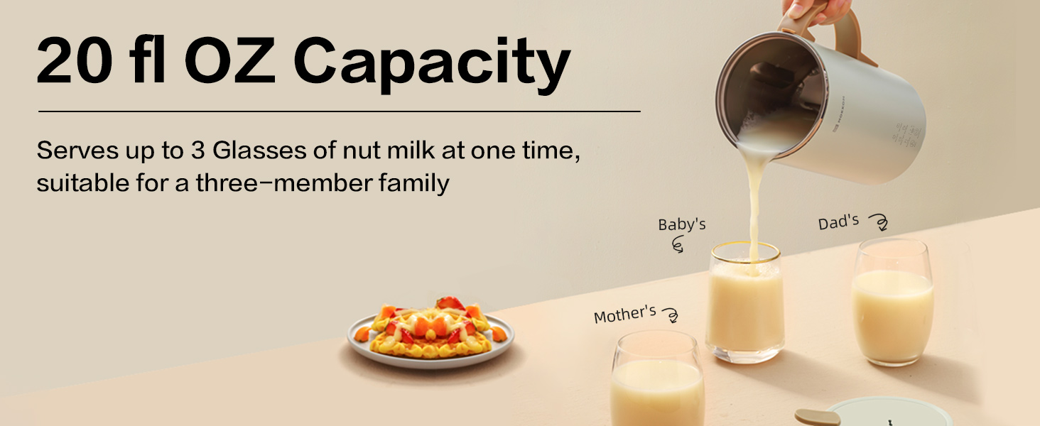 MOKKOM Automatic Nut Milk Maker