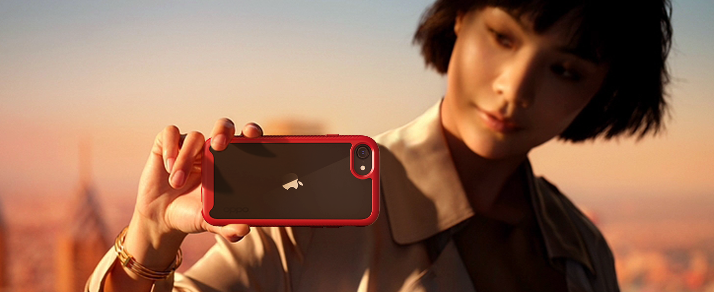 Red IDweel iPhone SE 2020 Case