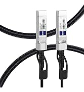FLYPROFiber 2M SFP+ DAC Twinax Cable, 10G SFP+ Passive DAC Cable for Cisco SFP-H10GB-CU2M, Ubiqui...
