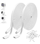 Uogw 2Pack Micro USB Extension Cable Compatible with Zmodo, Wyze Cam OG, WYZE Cam Pan,Wyze Cam V3...