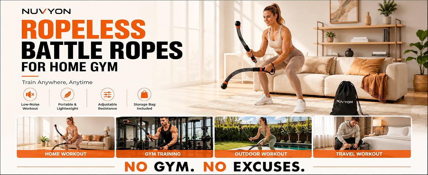 ROPELESS BATTLE ROPES